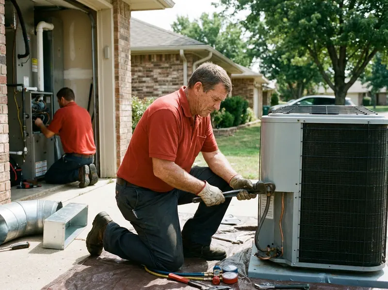 Complete HVAC System Replacement in tulsa, OK